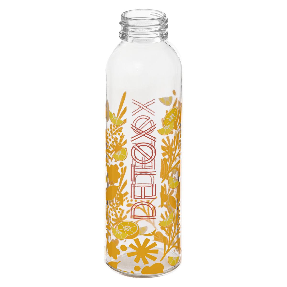BOUTEILLE DETOX VERRE ET INOX 50CL