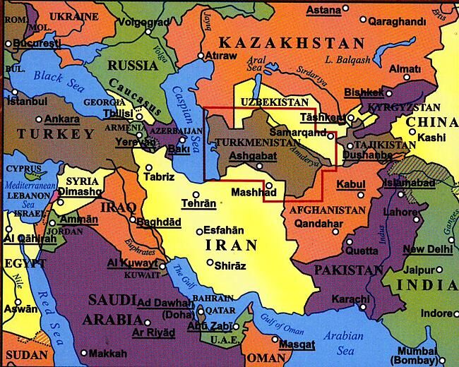 GIZI - TURKMENISTAN ECHELLE 1 1 300 000 E GIZI