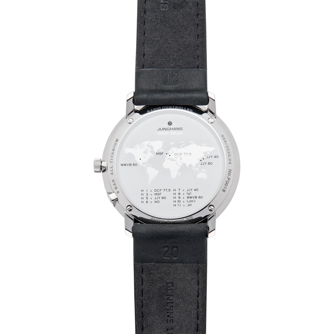 Junghans max bill Mega Solar Saphir
