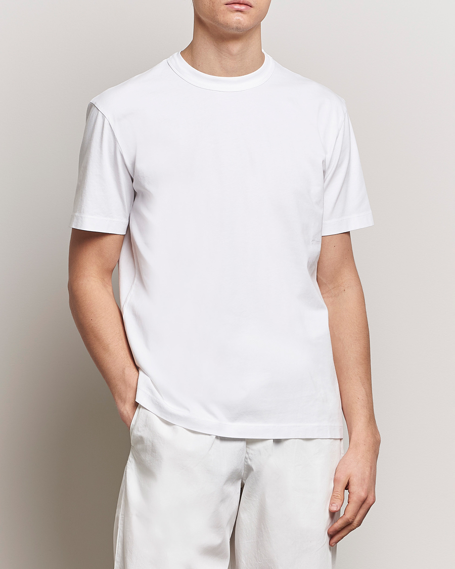 Tekla Organic Cotton Sleeping T-Shirt White