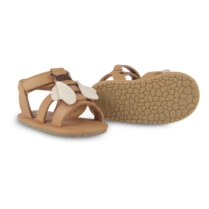 Donsje Sandales Tuti Sky Abeille Cuir | Ocre
