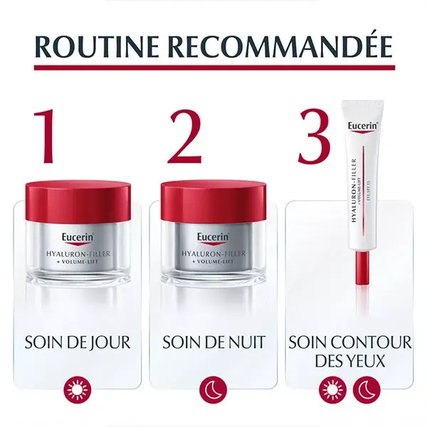 Creme de dia antienvelhecimento Eucerin Hyaluron Filler + Volume Lift FPS 15 50ml
