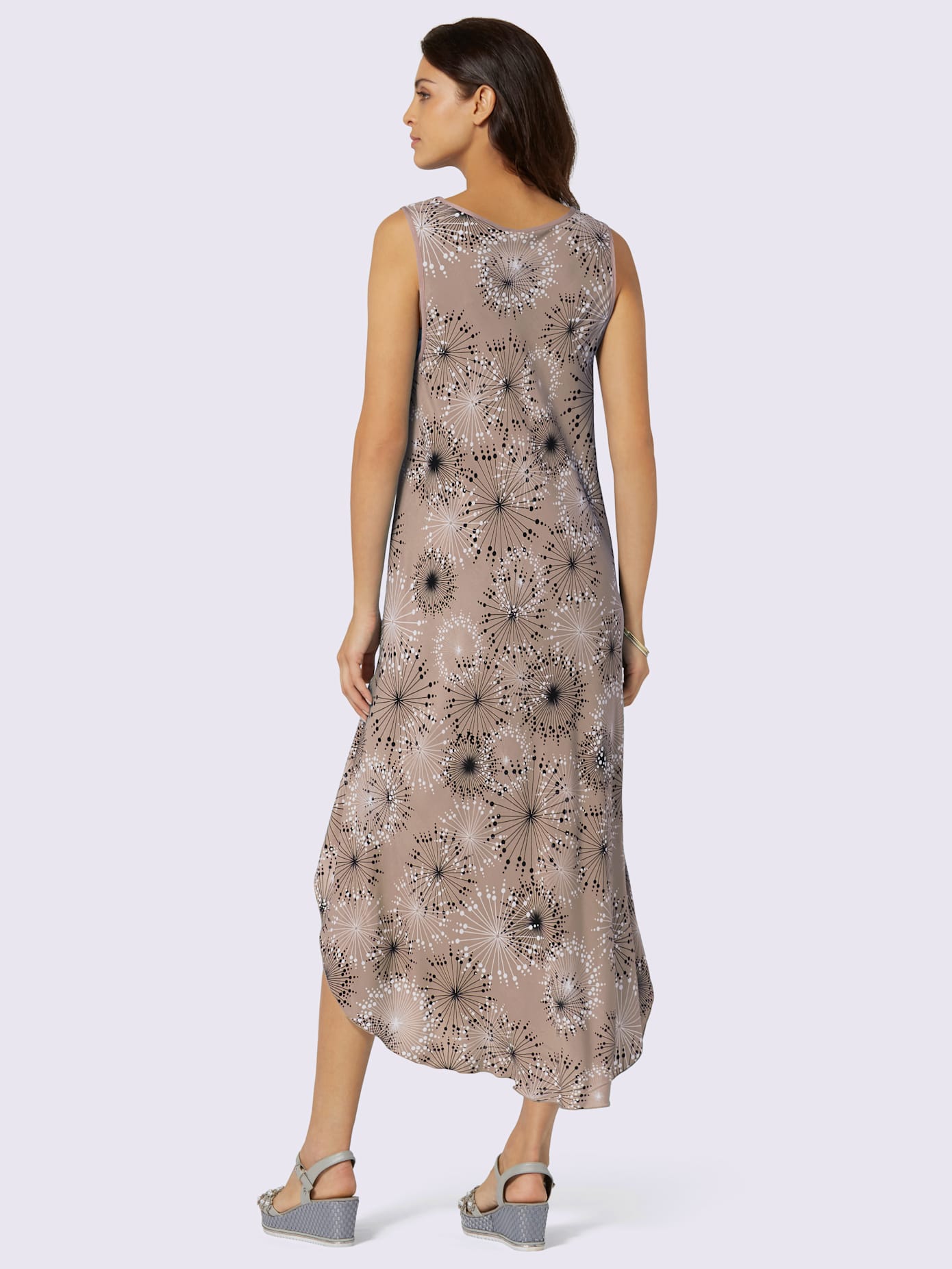Robe imprimée pure viscose