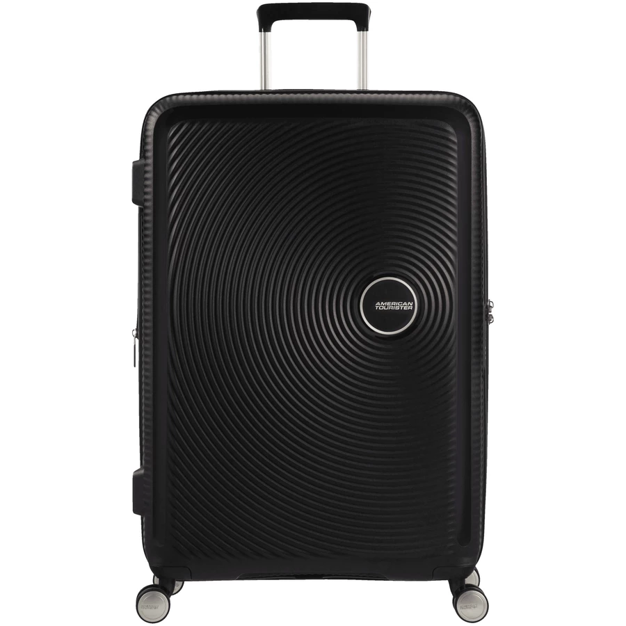 American Tourister Soundbox - 4-Rollen-Trolley 67 cm erw. bass black