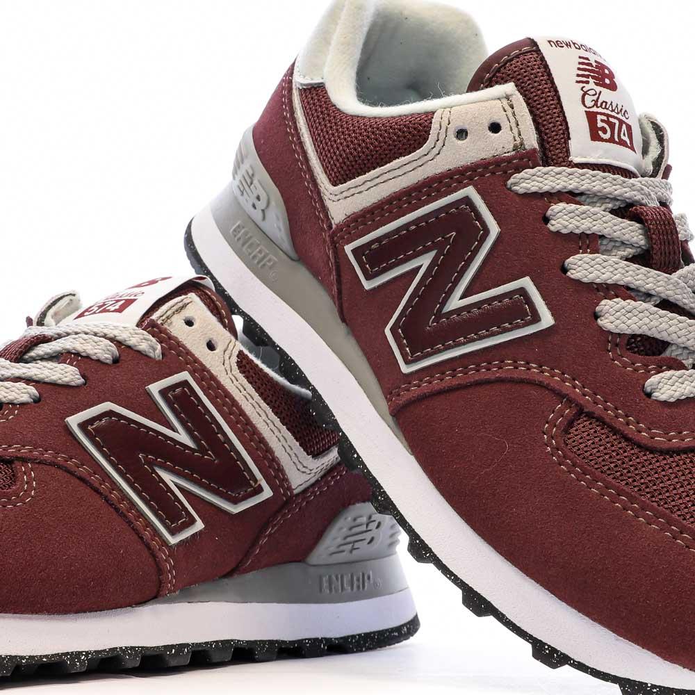 New Balance Baskets Bordeaux Femme New Balance 574
