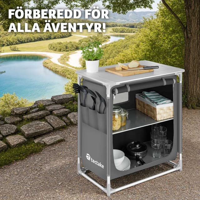 Campingkøkken Premium med 2 rum