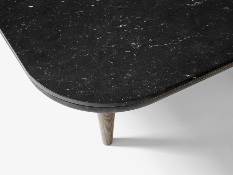 &tradition Fly SC5 salontafel 120x60 wit marmer, wit eiken