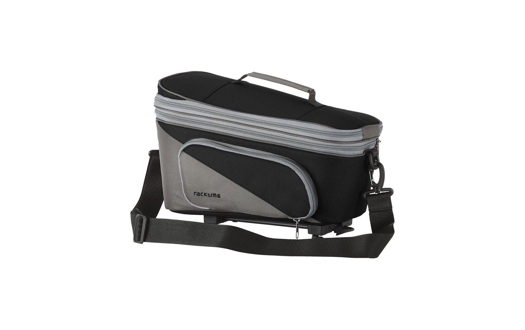 Gepäckträgertasche Talis PlusGepäckträgertasche, Grau/Schwarz