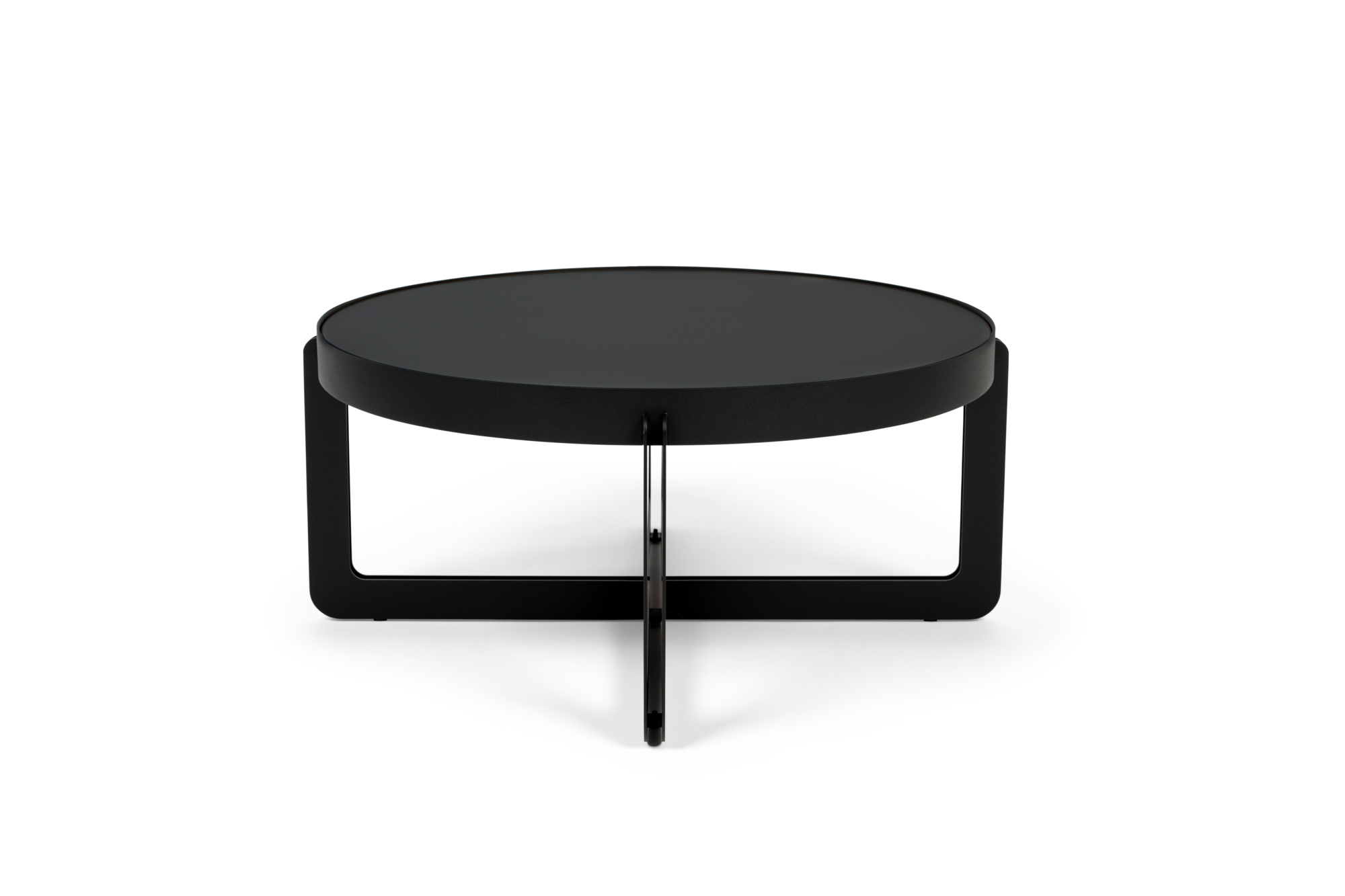 Salontafel Centre rond zwart