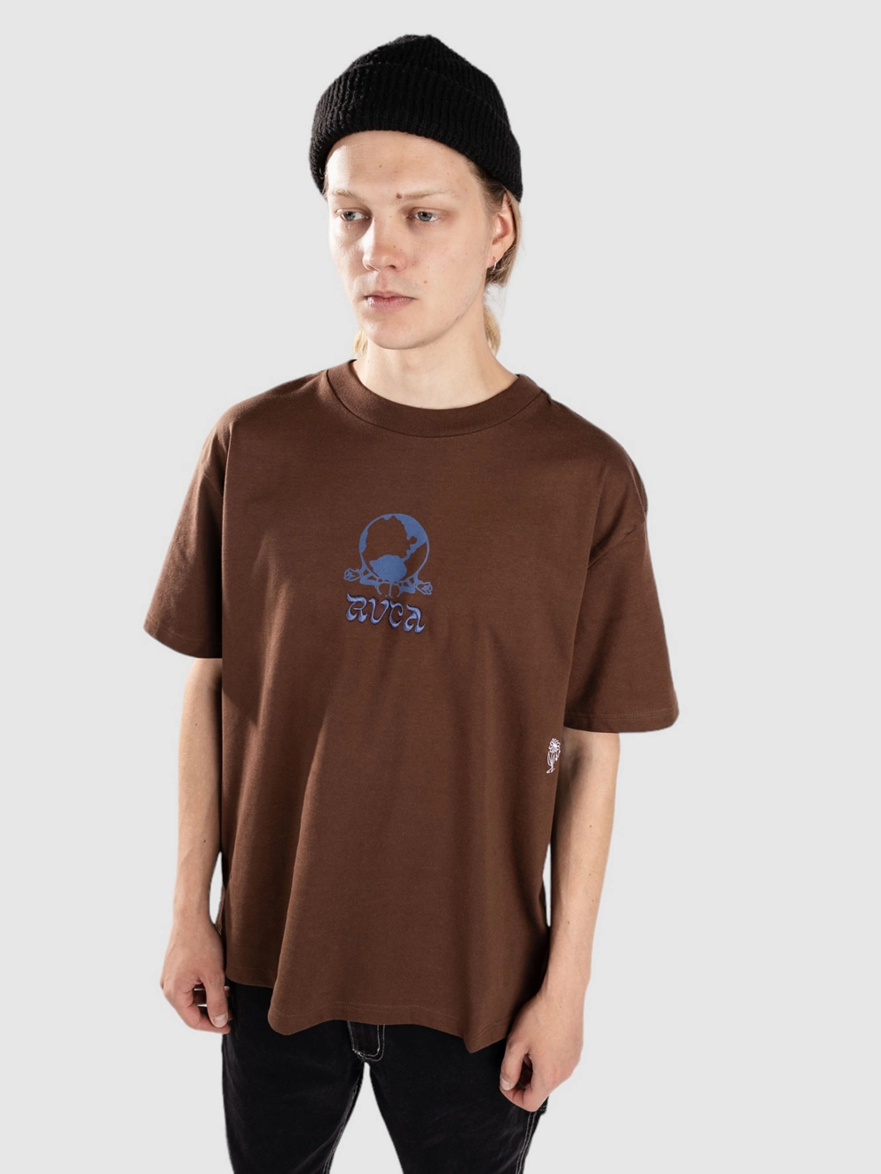 RVCA Scorched Lands T-Shirt chocolate