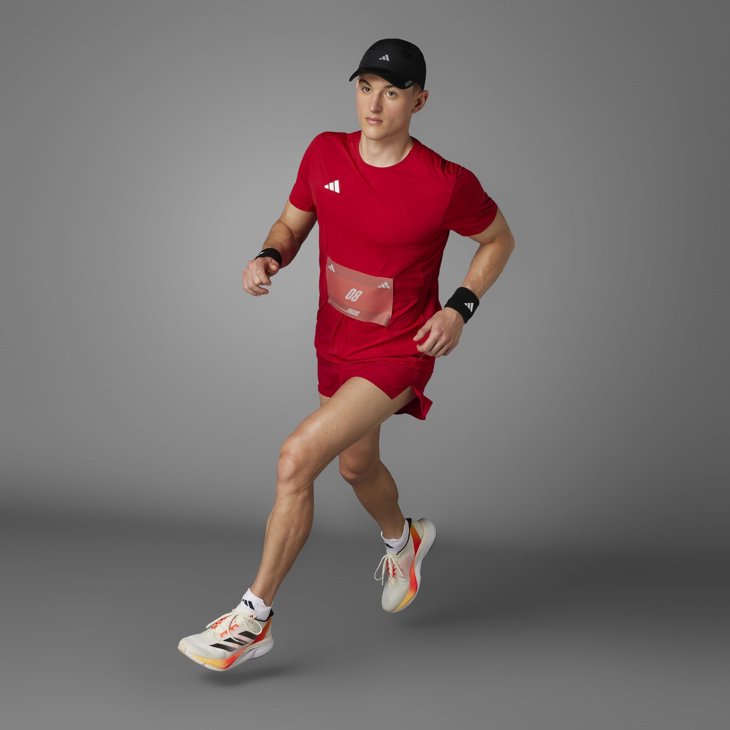 adidas Adizero Essentials Running T Shirt Mens