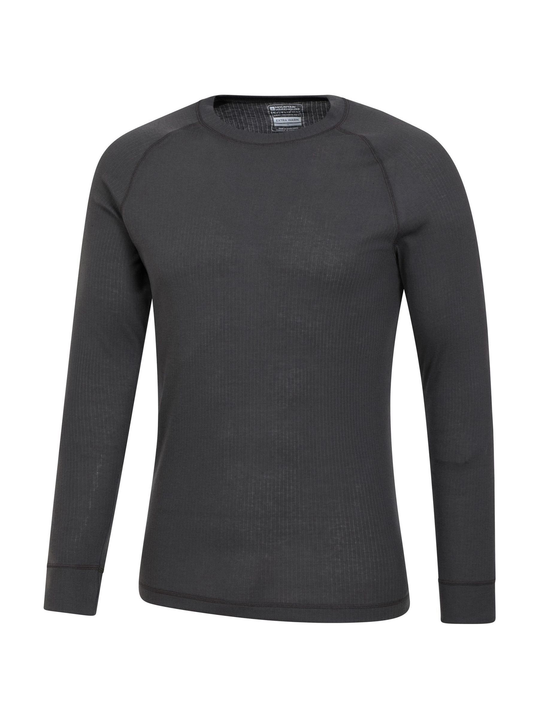 Grijs - Mountain Warehouse - Talus - Thermische herentop met ronde hals
