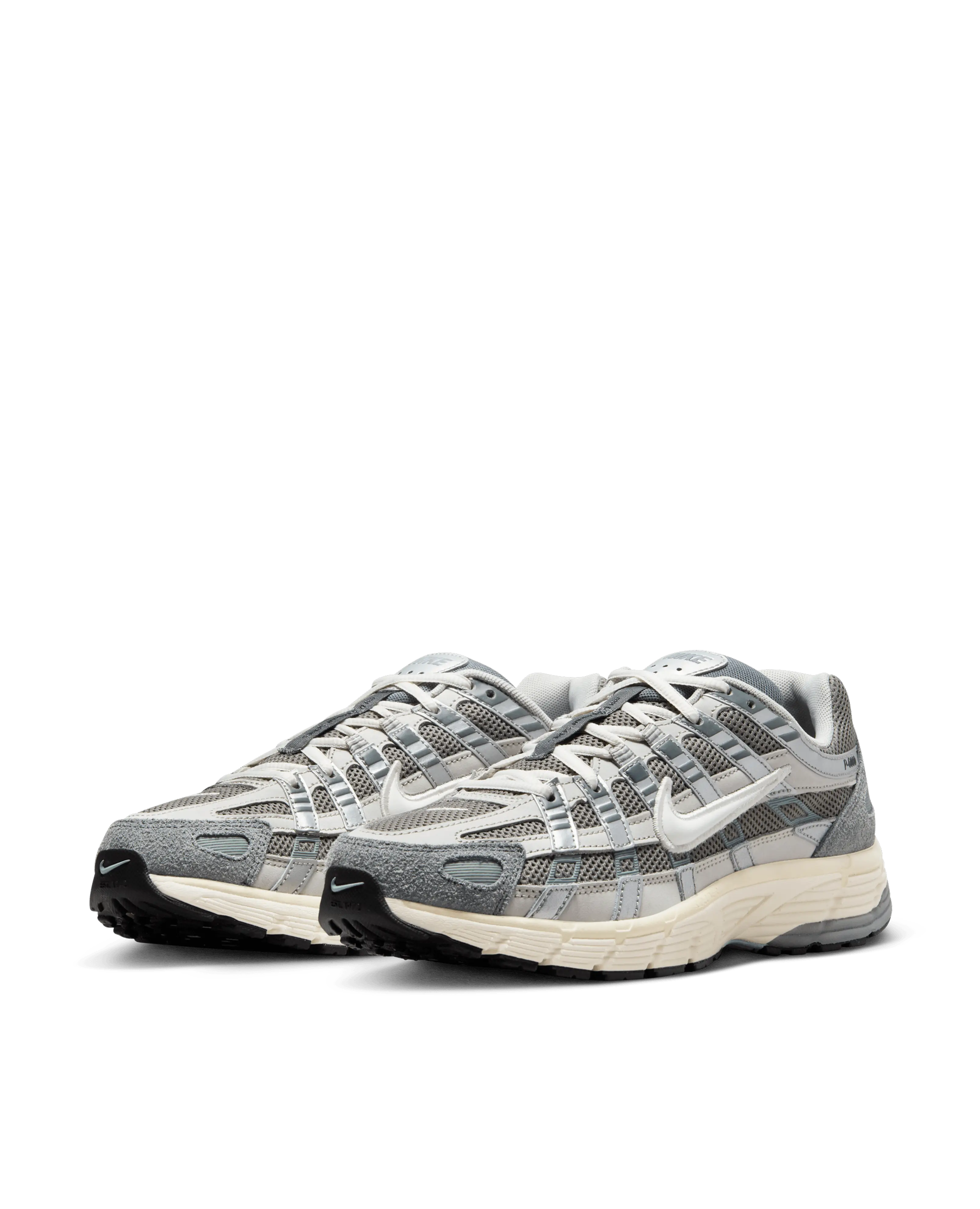 Nike Nike P-6000 (Flat Pewter/White-Lt Iron Ore)