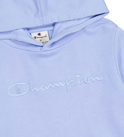 Champion Kapuzenpullover - Blaues m. Logo