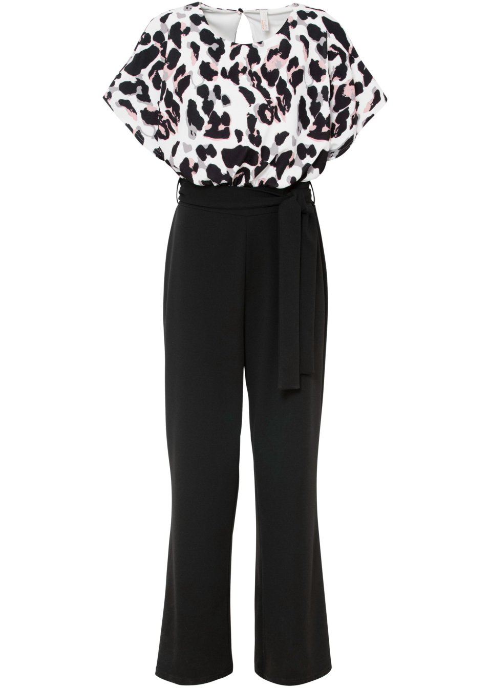 Combi-pantalon portefeuille à imprimé