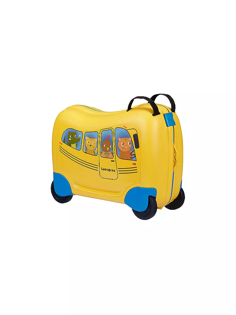 SAMSONITE Kinder Trolley mit vier Rollen DREAM2GO School Bus gelb