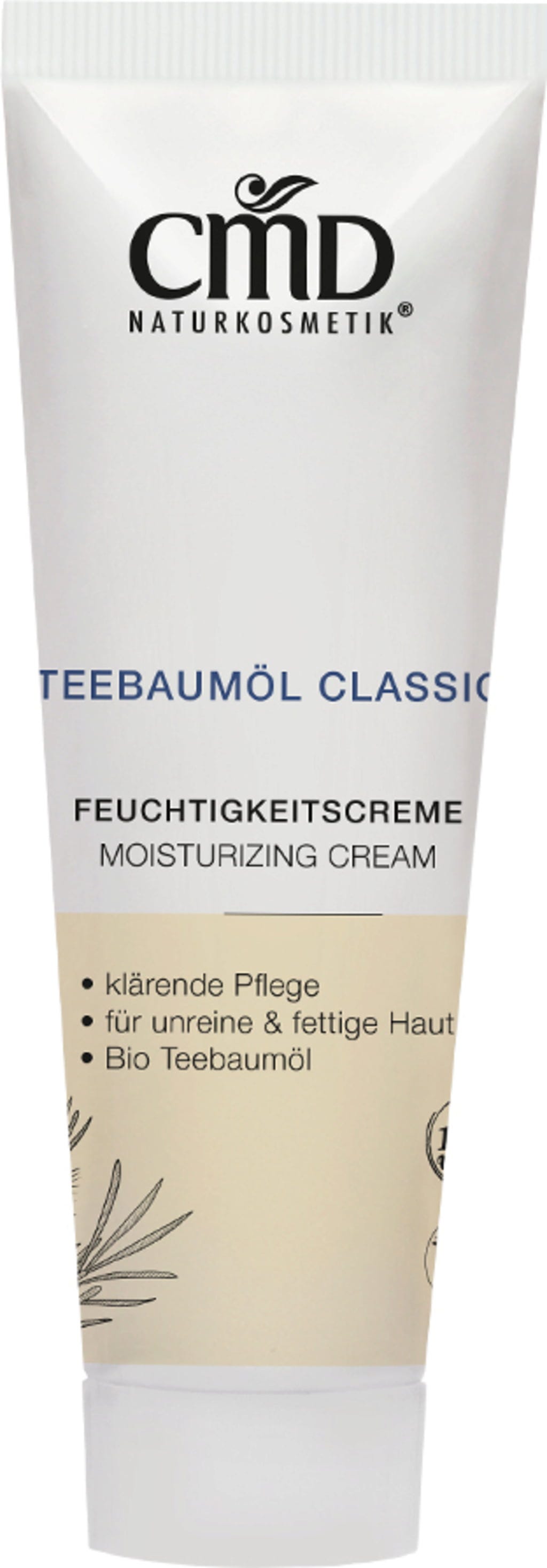 CMD Naturkosmetik  Teebaumöl Feuchtigkeitscreme, 50 ml