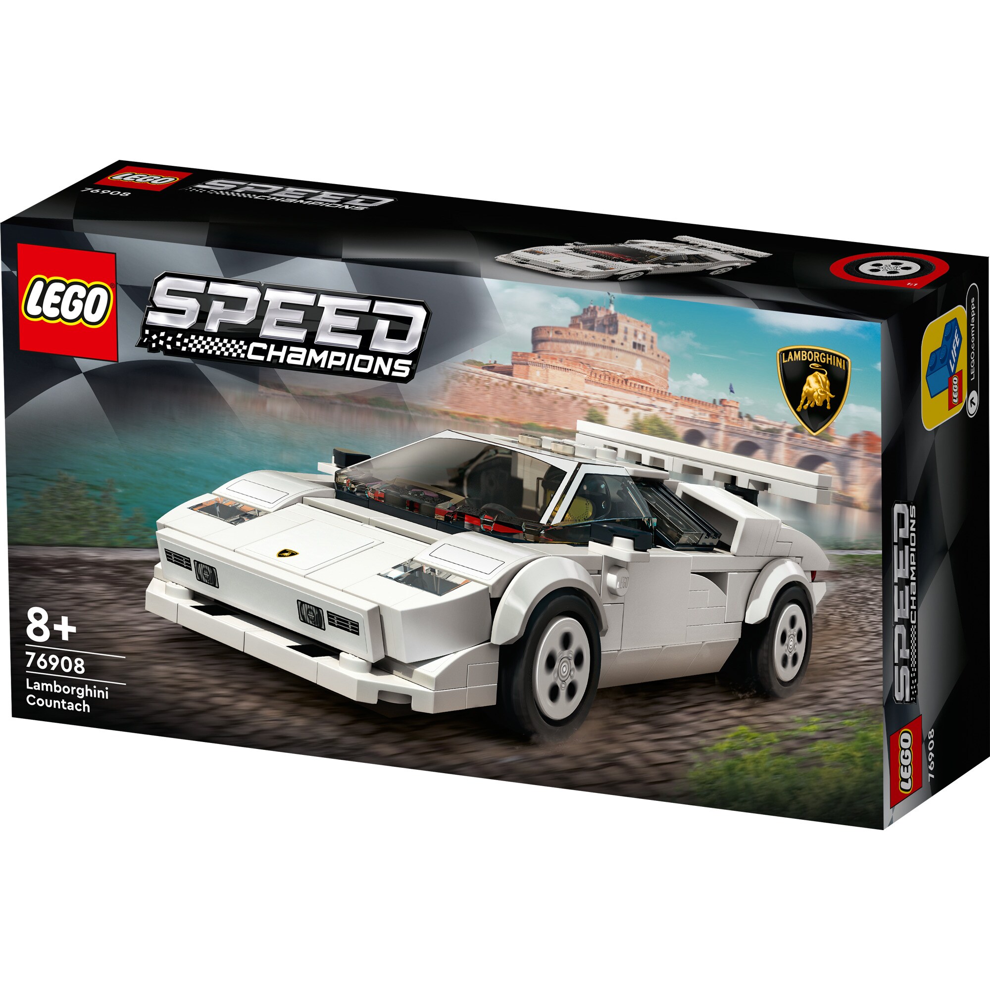 LEGO Konstruktionsspielzeug Speed Champions Lamborghini Countach