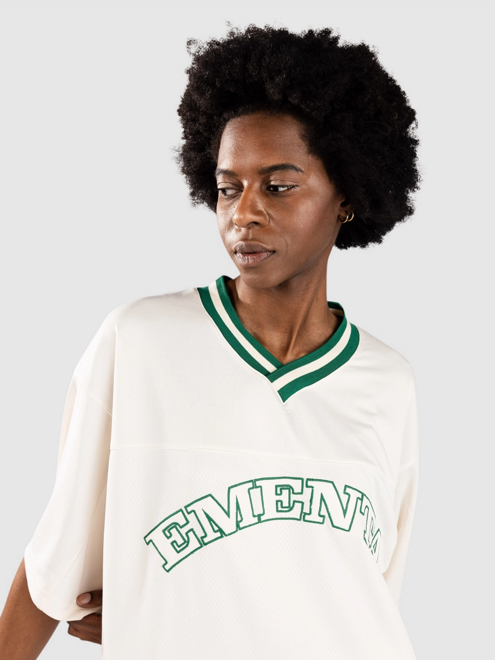 Ementa SB Gabi Jersey Kit T-Shirt off white/green