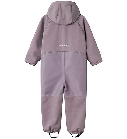 Name It Softshellanzug m. Fleece - NmfAlfa08 - Grey Ridge m. Mag