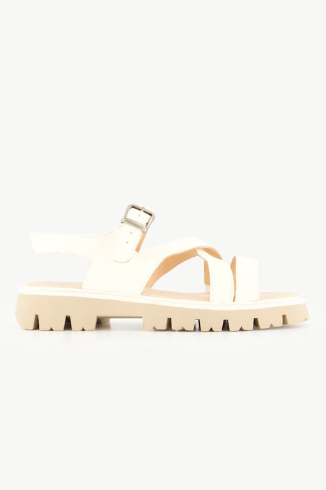 Trekking-Sandalen, Profilsohle, Weite H