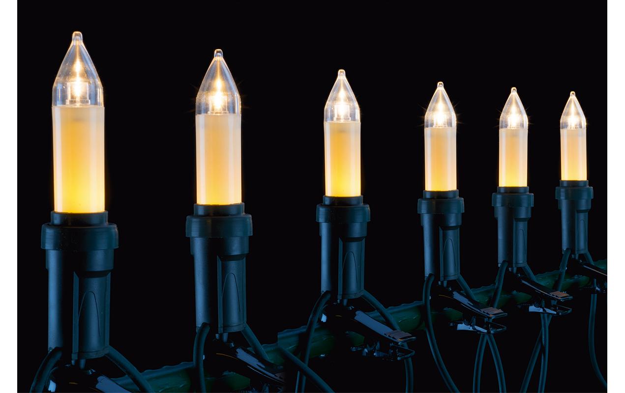 LED Baumkerze 16er Set, Outdoor<br>LED-Lichterkette