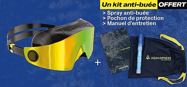 AQUASPHERE - MASQUE DE NATATION DEFY ULTRA