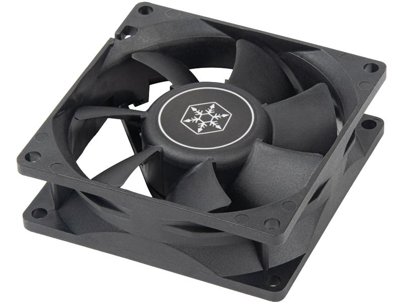 SilverStone PC-Lüfter FN80 Hochleistungsfähiger 80-mm-Lüfter