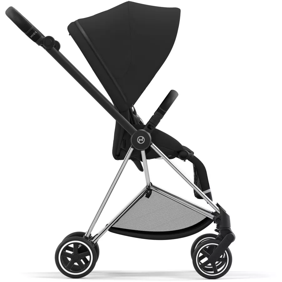 cybex PLATINUM Kombikinderwagen New Mios Chrome Black Sepia Black