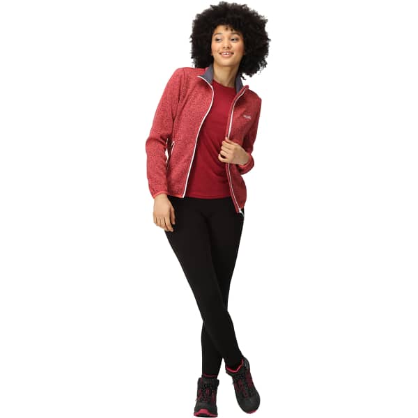 Veste polaire randonnée REGATTA W NEWHILL MINERAL RED (SEAL GREY)