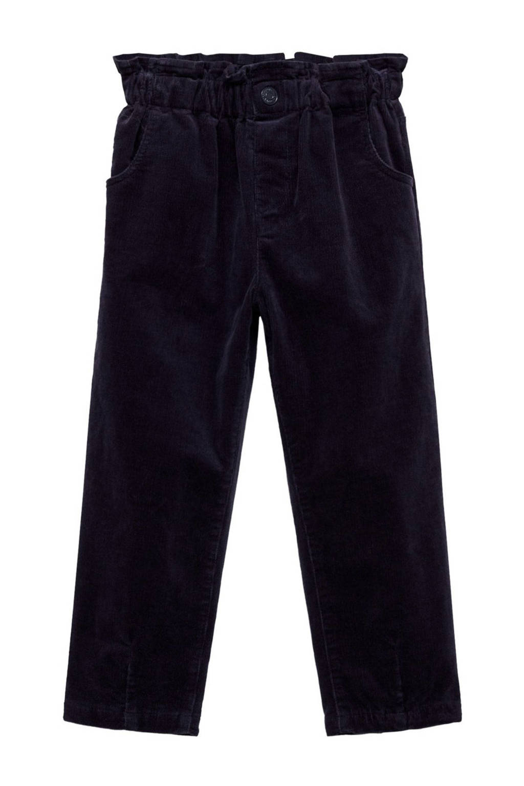 Mango Kids corduroy broek marine