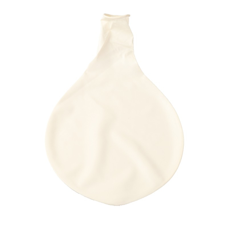 (5er Set) Ø90cm XXL Party Deko Ballons Latex Luftballons Extragross - Weiss