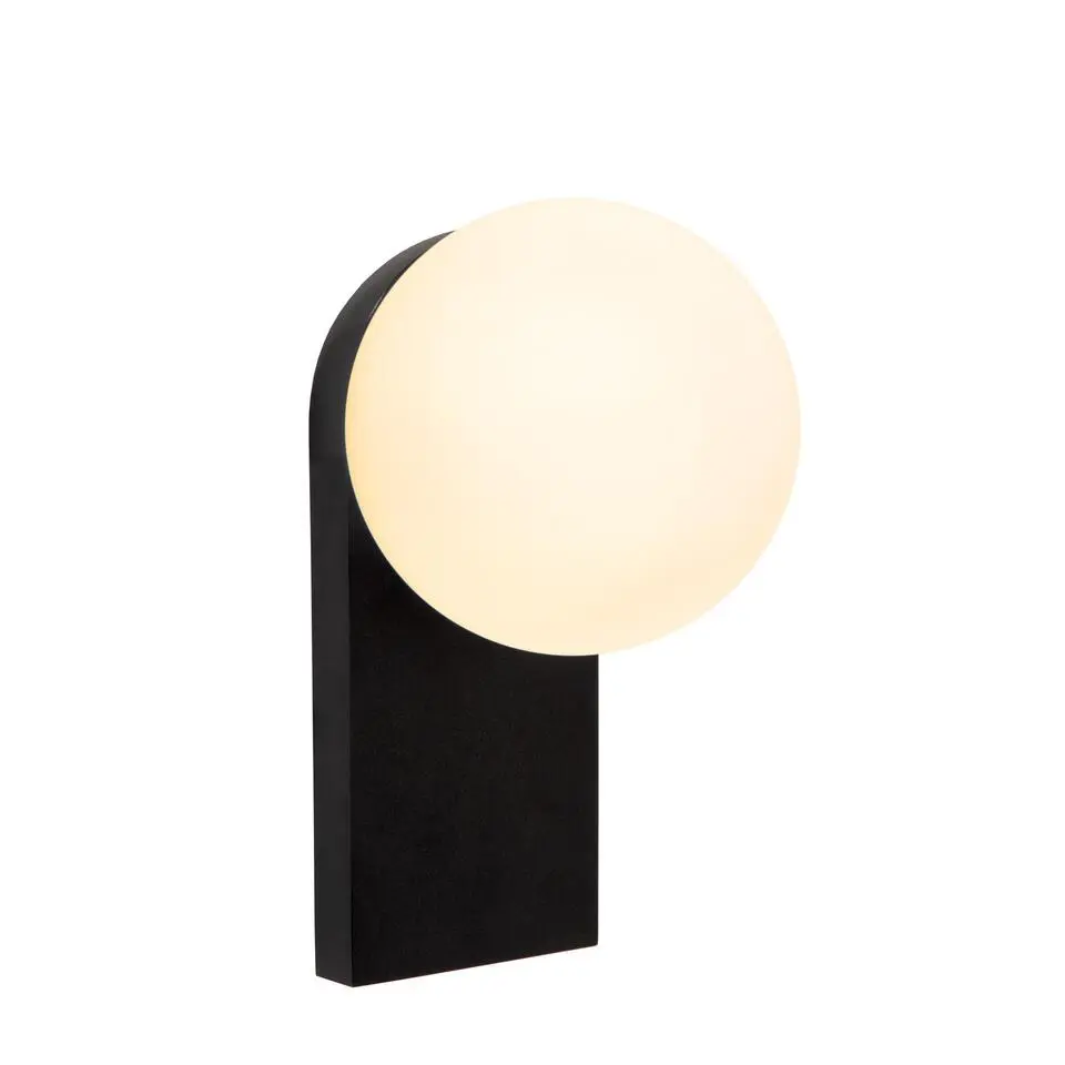 Lucide TASSA Wandlamp - Zwart