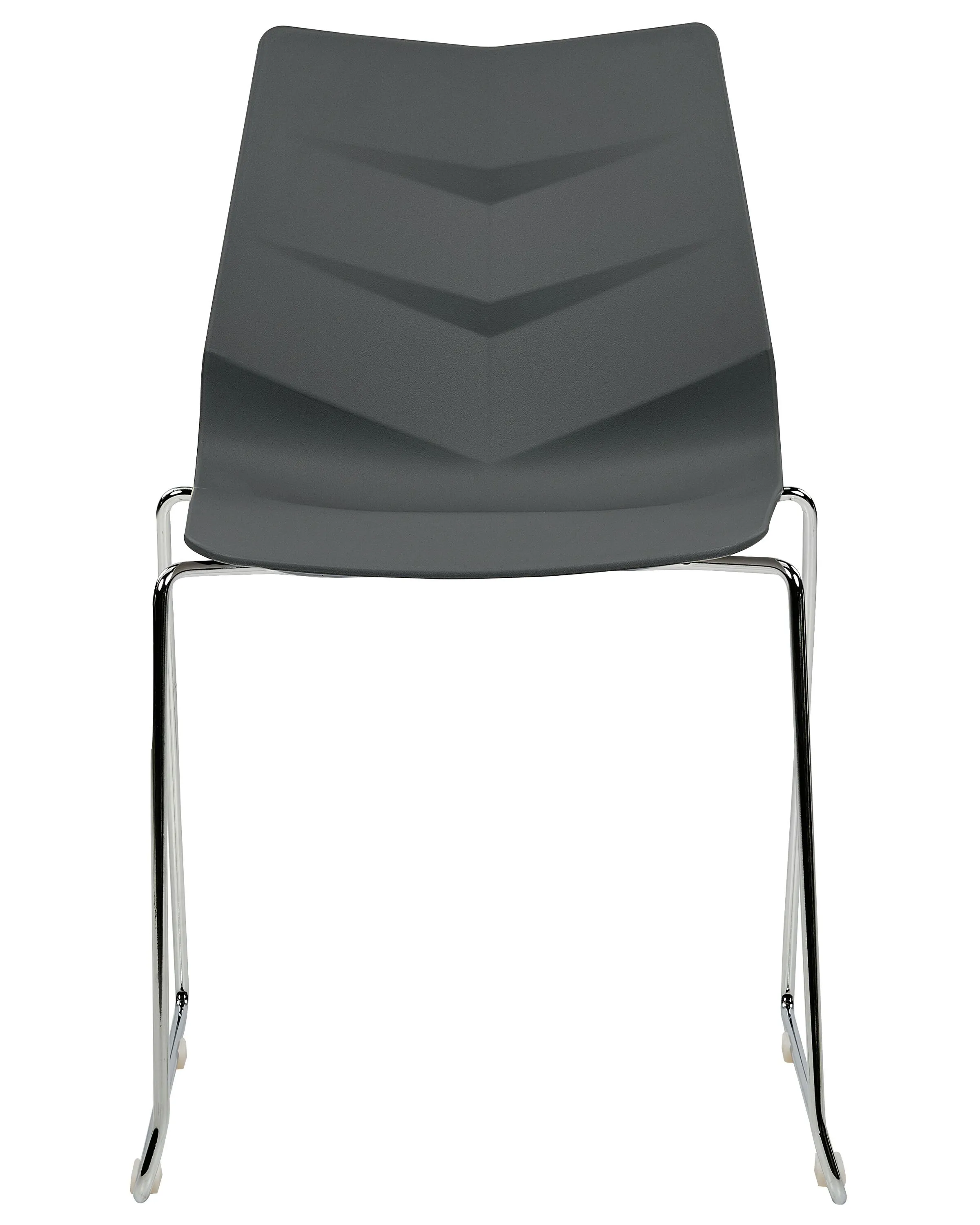 Set van 4 eetkamerstoelen HARTLEY Donkergrijs
