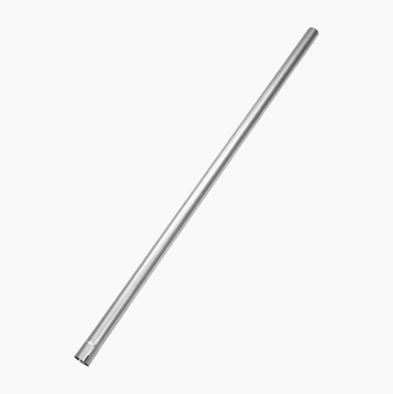 Rett rør med muffe, 2 m, 63,5 mm