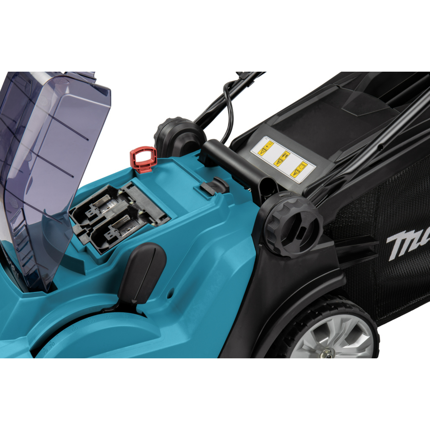 Makita DLM382CM2 (2x 18V) Li-Ion accu grasmaaier set (2x 4.0Ah) - 38cm