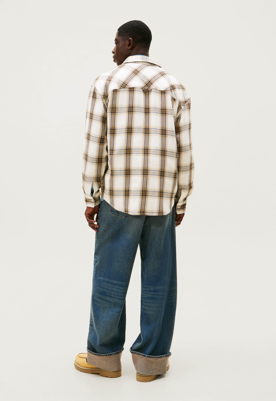 Tommy Jeans Relaxed Check Brushed Overshirt
