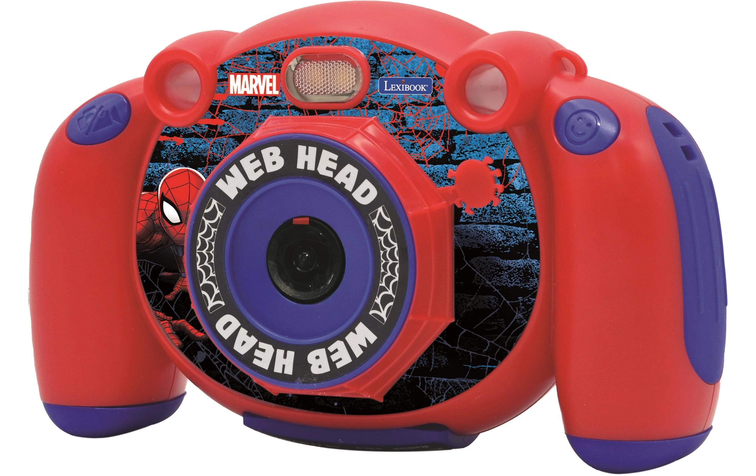 Kinderkamera Spider-Man Blau/RotFunktionsreiche Kamera für junge Abenteurer und angehende Fotografen