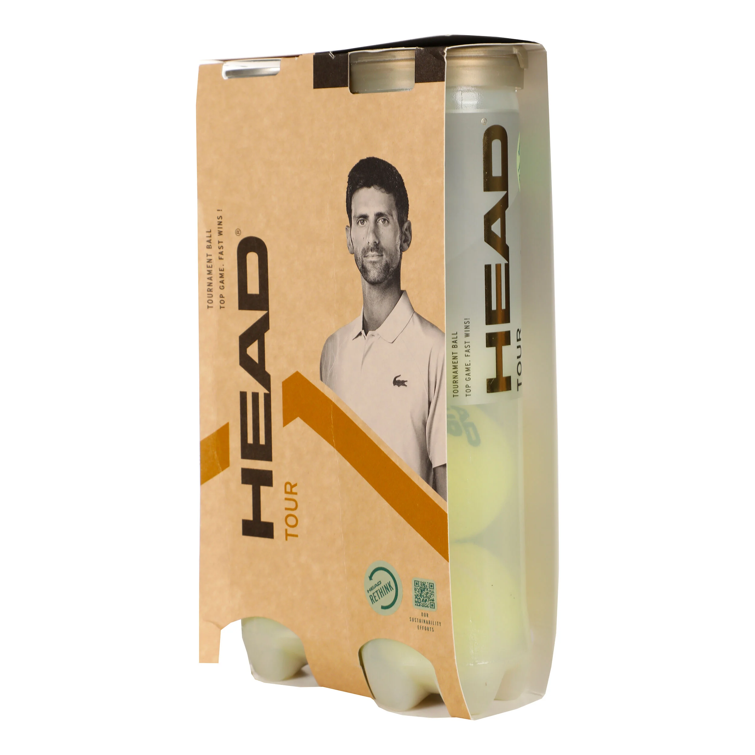 HEAD Tour 2 Tubes De 4