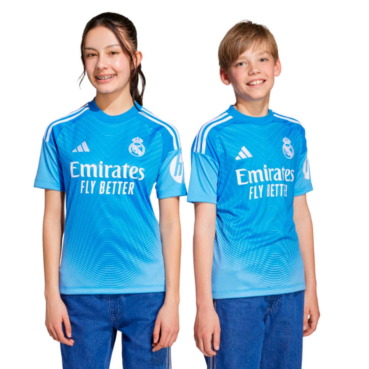 Camisola adidas Real Madrid Primeiro Equipamento Guarda-redes 2025-2026 Criança