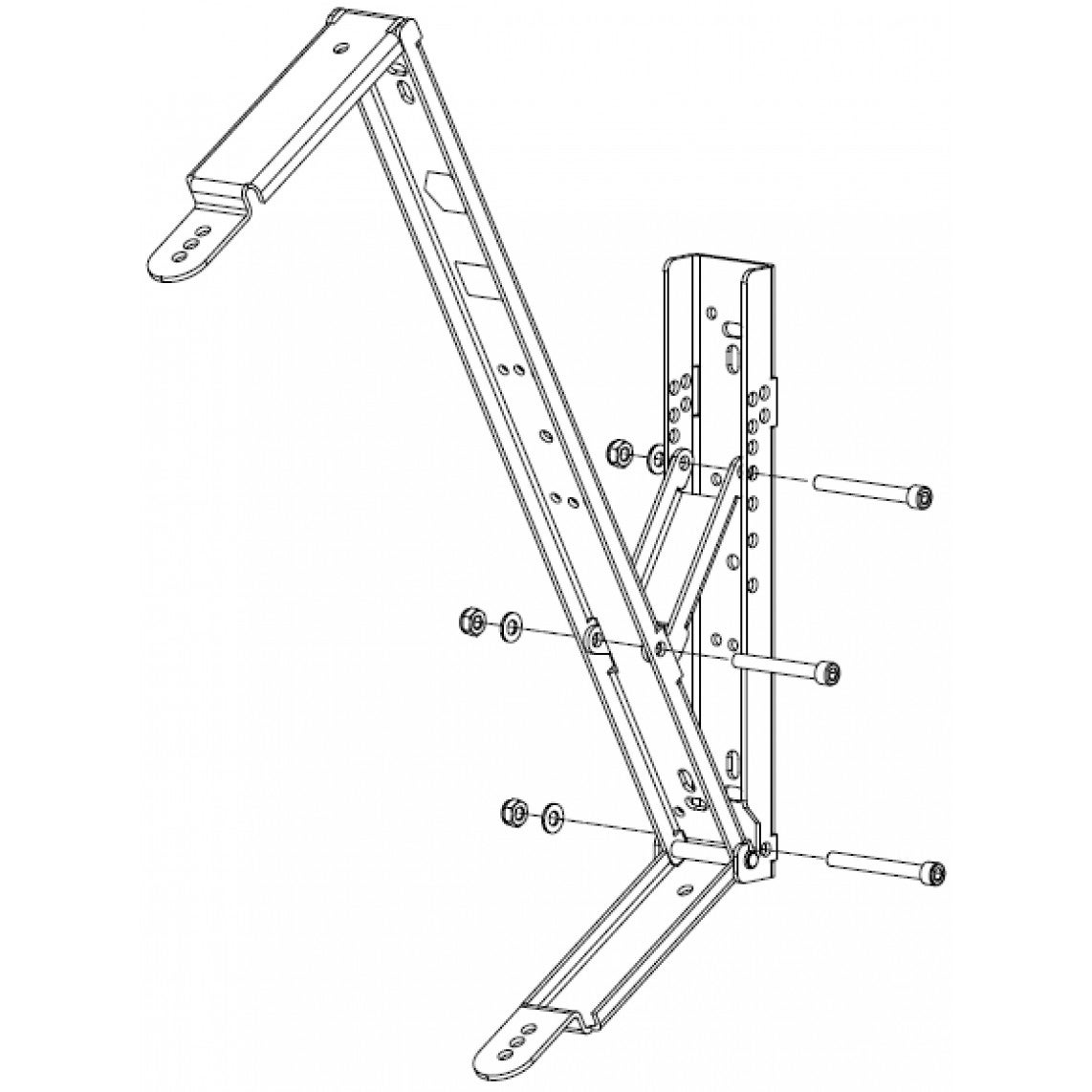 Dynacord TMA W 5-45° hellingsgraad voor MB 200 UMH