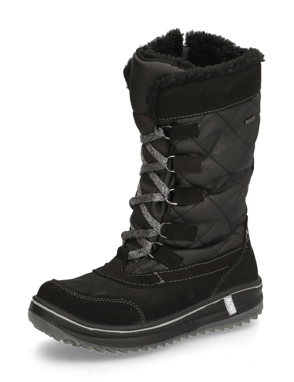 Lederkombination Snowboot