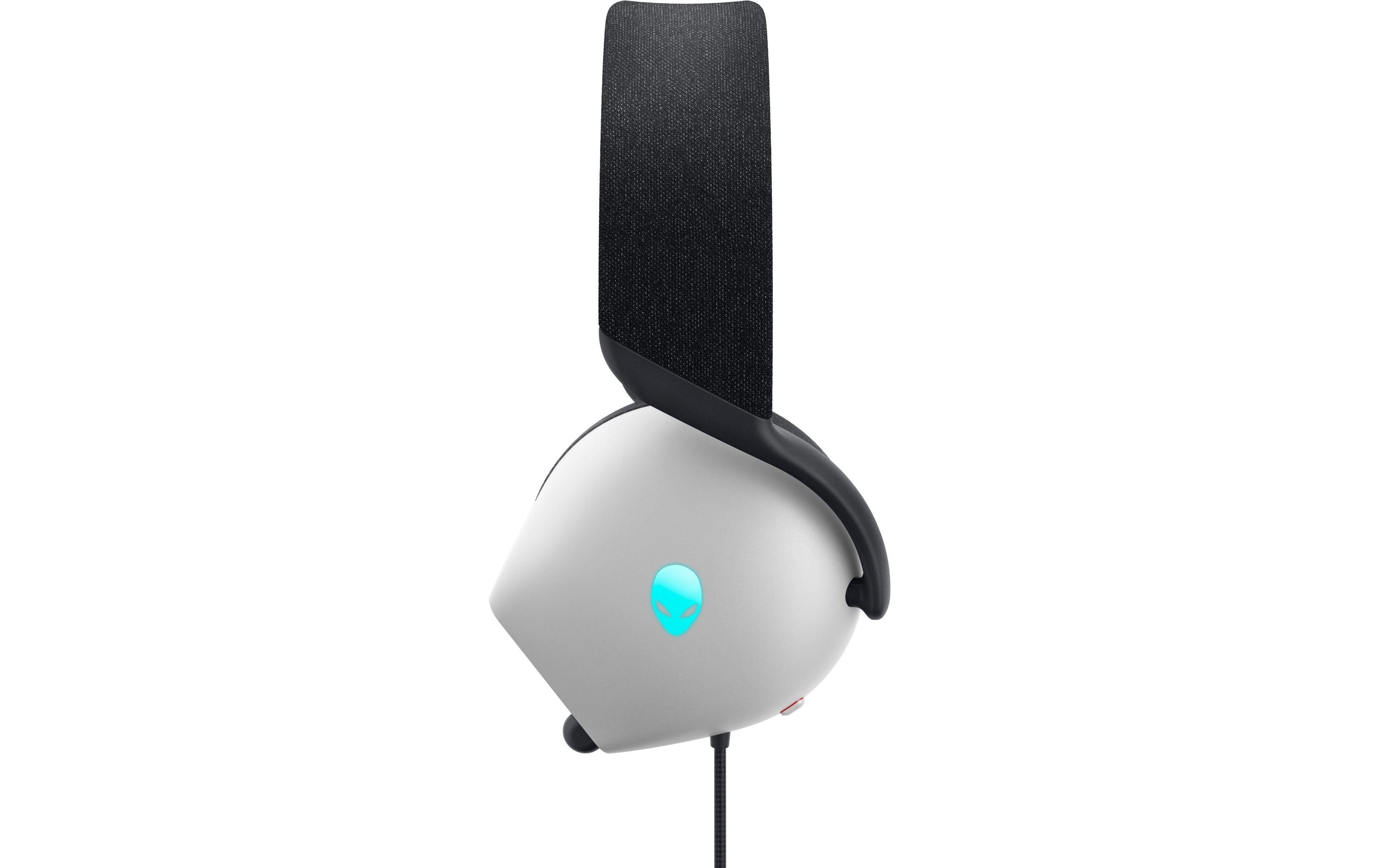 Headset Alienware AW520H-W-DEAM Schwarz/WeissKomfortables Gaming-Headset für PC und Spielkonsolen