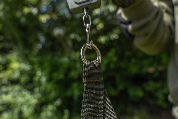 Sac de pesée Korum Supa Lite Weigh Sling (Sac anti-odeur inclus)