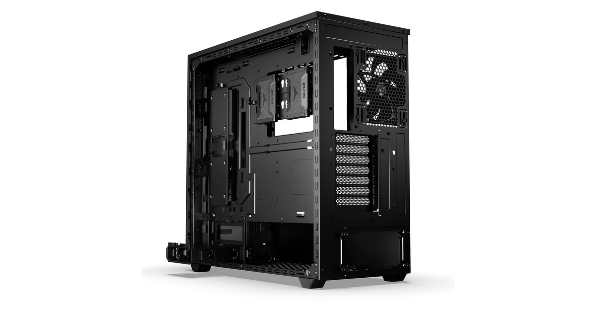 be quiet!SHADOW BASE 800 DX midi tower behuizing  (Zwart | 2x USB-A | 1x USB-C | RGB | Tempered Glass)