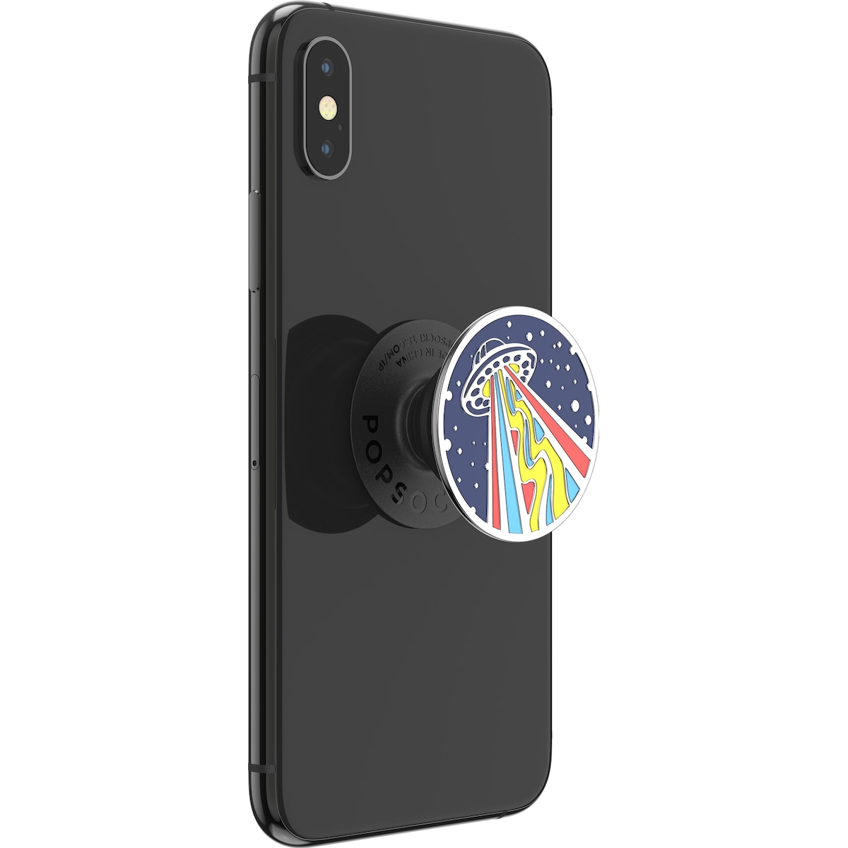Popsockets Premium grep mobile enheter (enamel outta this world navy)