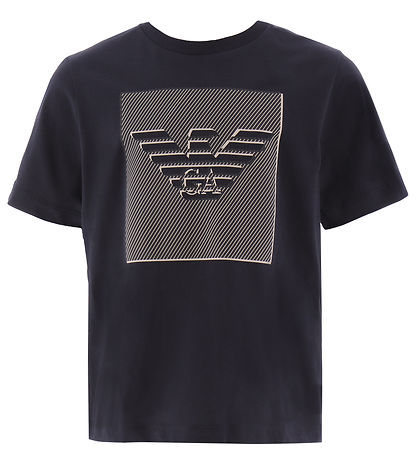 Emporio Armani T-shirt - Navy m. Logo