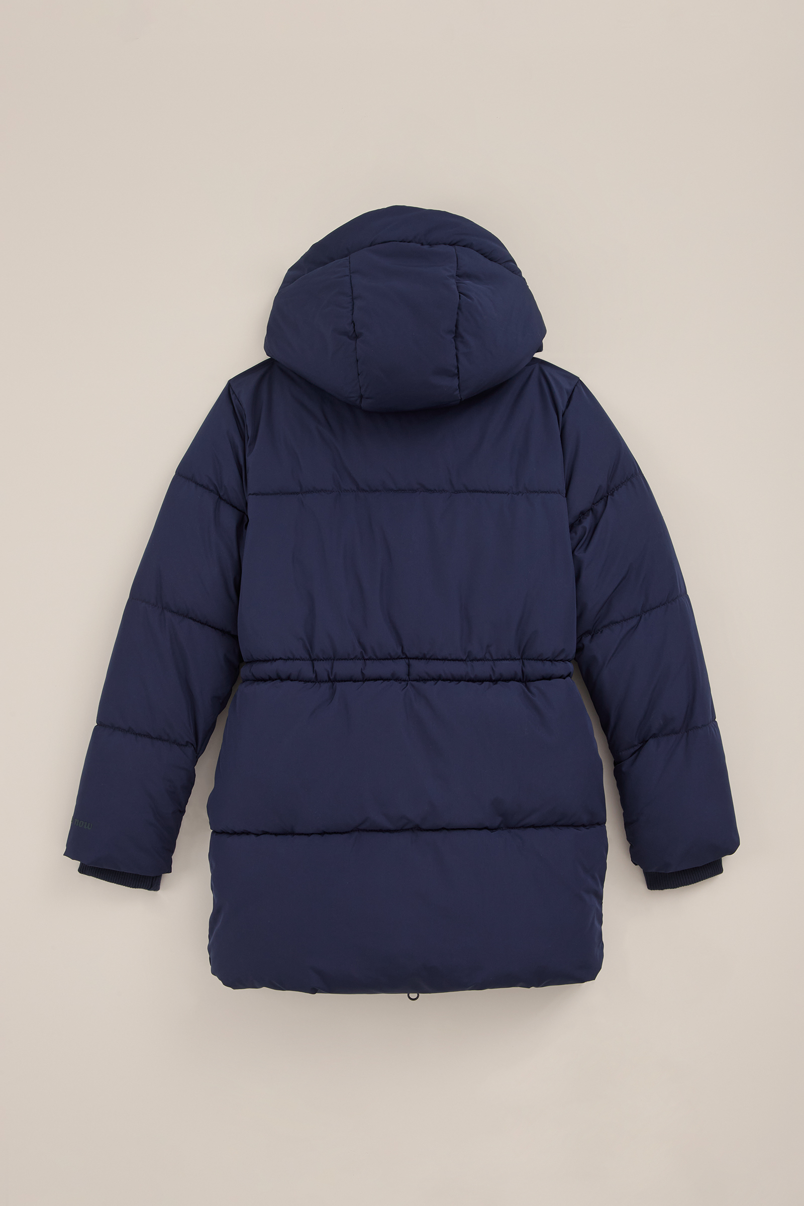 Meisjes gewatteerde puffer WE Fashion Donkerblauw