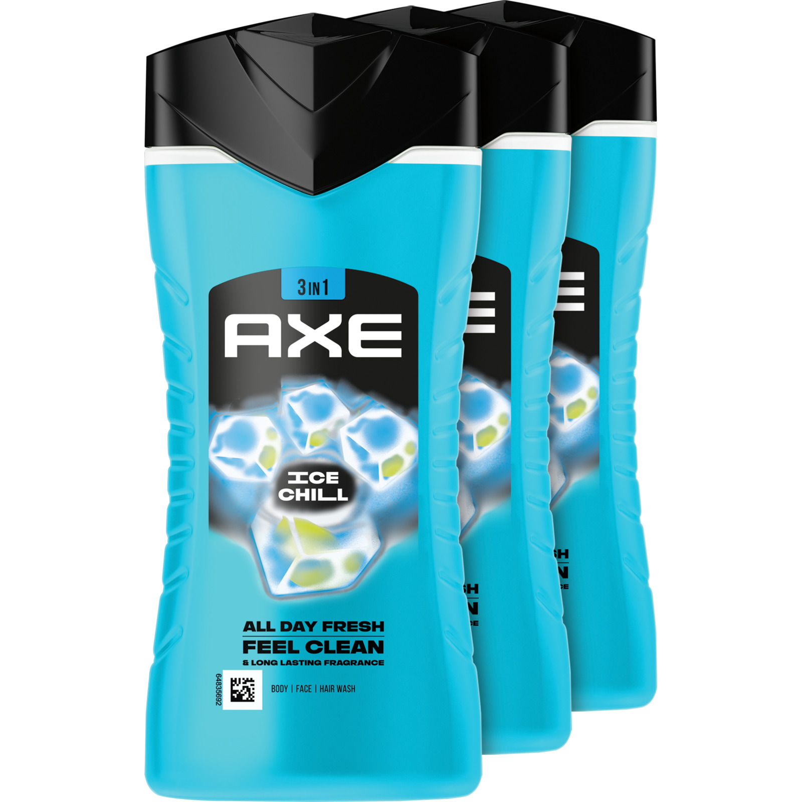 Axe Dusch Ice Chill 3 x 250 ml
