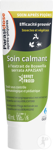 Parasidose Soin Calmant Après-Piqûres Format Familial Tube 40ml